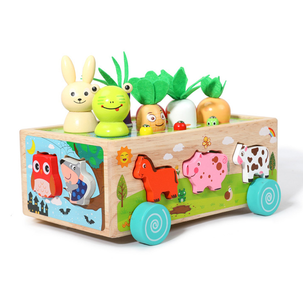 Kids Education Number - Ahşap şekil çeşitliliği eşleştirme çocuk oyuncakları